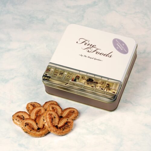 Black salt butterfly cookies (Palmiers) (180g)