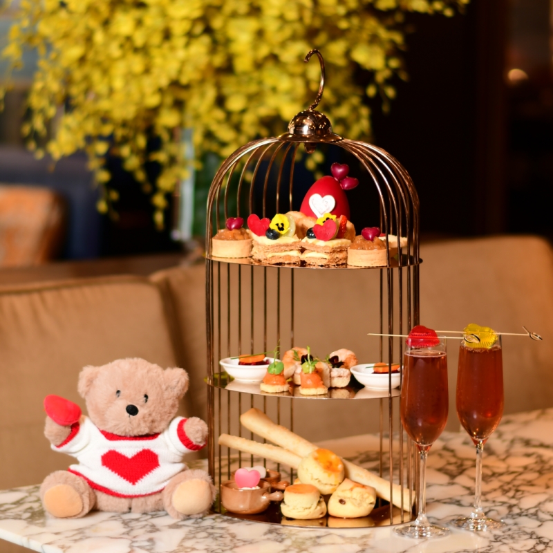 J's Bar Bistro Valentine's Month Afternoon Tea Set Menu (For Two