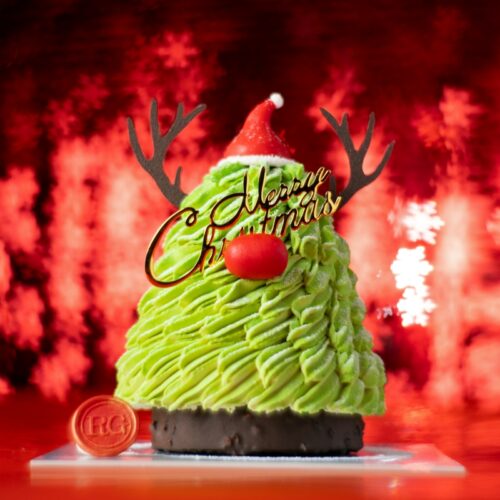 开心果朱古力蛋糕