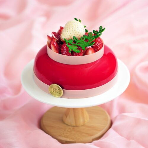 士多啤梨双层芝士蛋糕