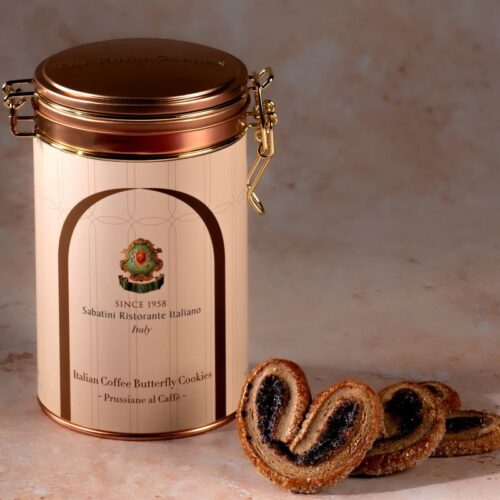 Sabatini Ristorante Italiano - Italian Coffee Butterfly Cookies (Palmiers) (90g)