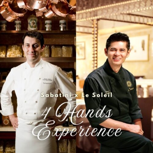 Le Soleil x Sabatini - Chef Dennis Wong & Chef Claudio Four Hands Joint Promotion