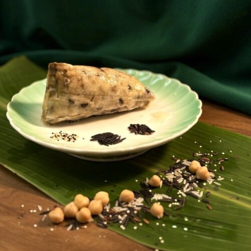 Treasury Glutinous Rice Dumpling with Assorted Beans (Vegetarian)